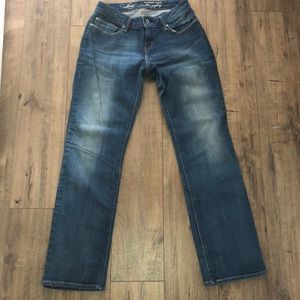 Levi’s supreme curve straight leg jeans